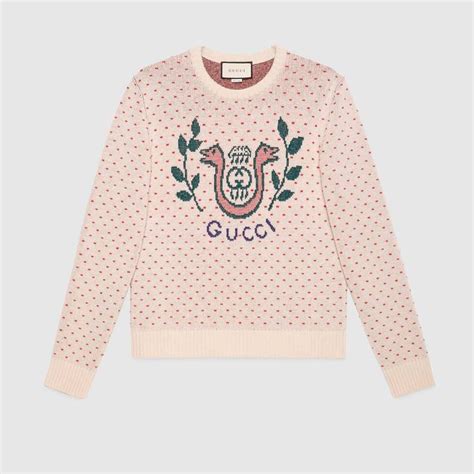 gucci leopard crewneck|Men's Designer Luxury Crew Neck Sweaters .